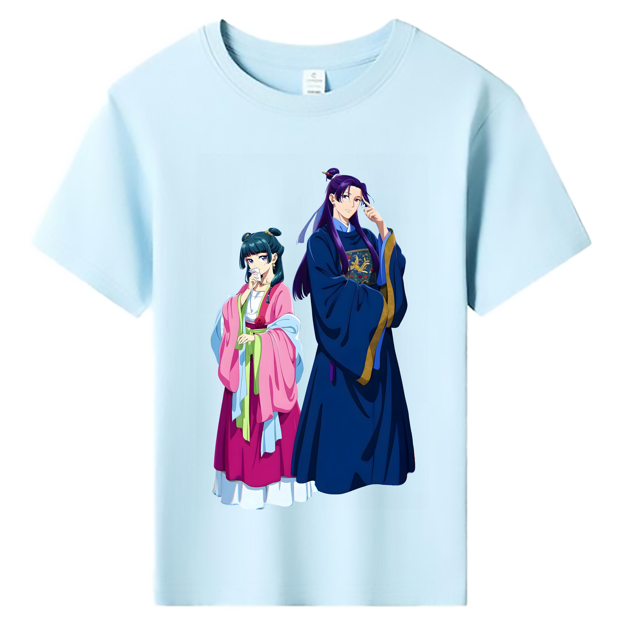 （画像用） 薬屋のひとりごと The Apothecary Diaries 綿100％キッズTシャツ（フロントプリント）